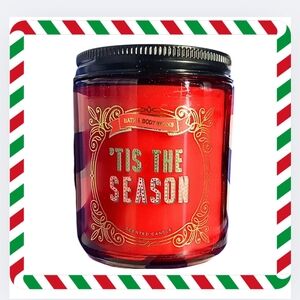 🔥"TIS THE SEASON"/NEW/BBW 1-WICK CANDLE